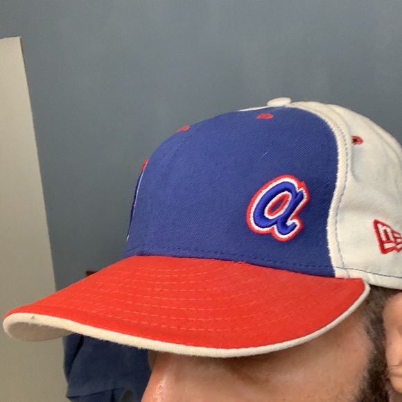 Atlanta Braves retro fitted baseball hat - Picture 1 of 4